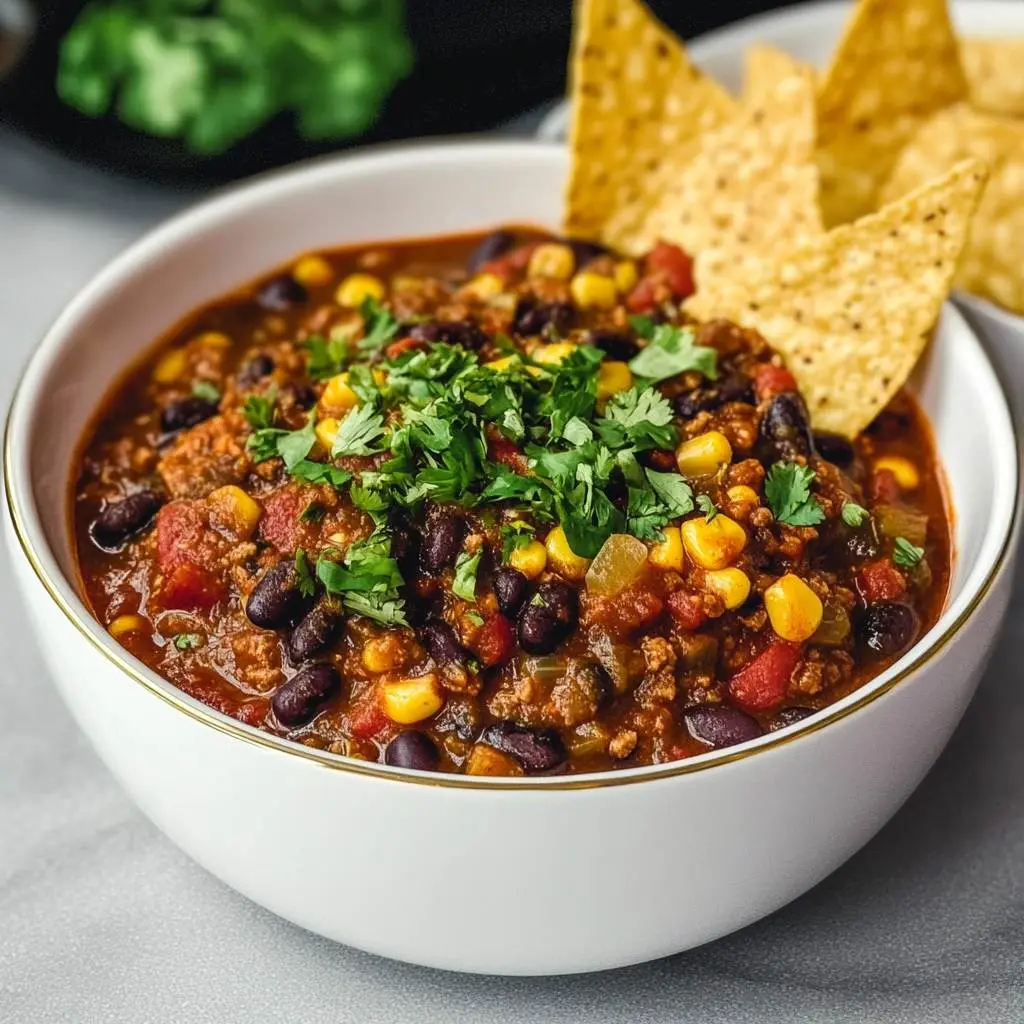 Black Bean and Corn Chili