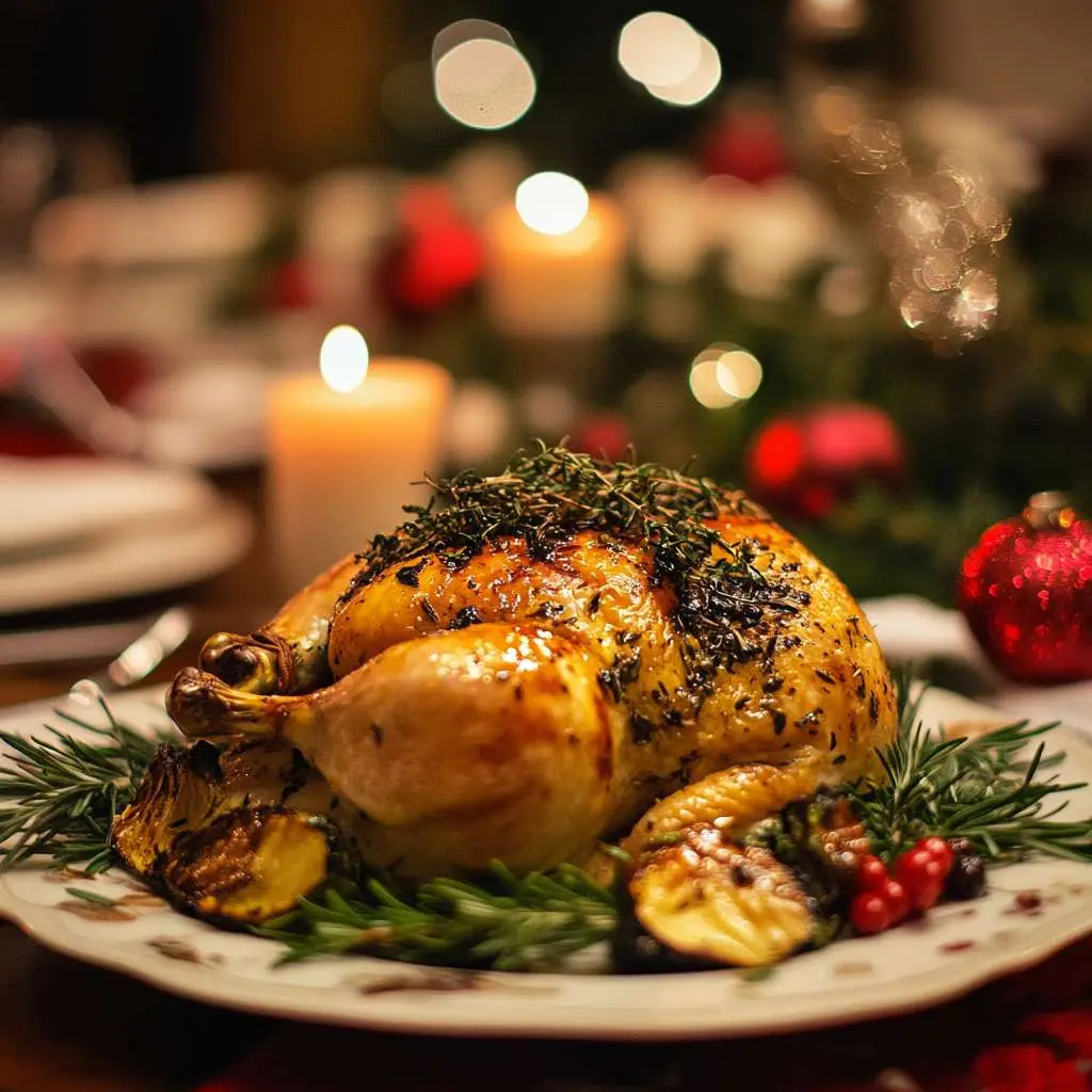 Simple Herb-Roasted Chicken