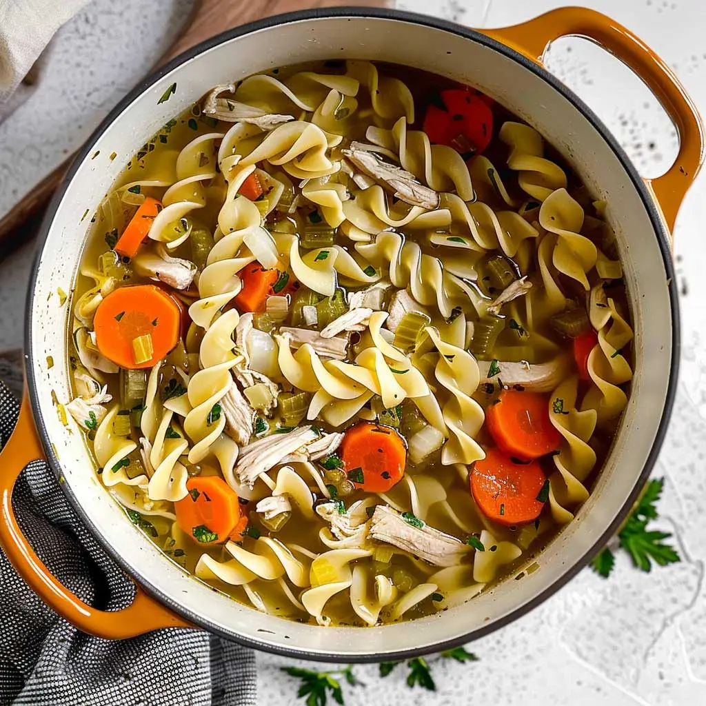 instant pot chicken noodle soup