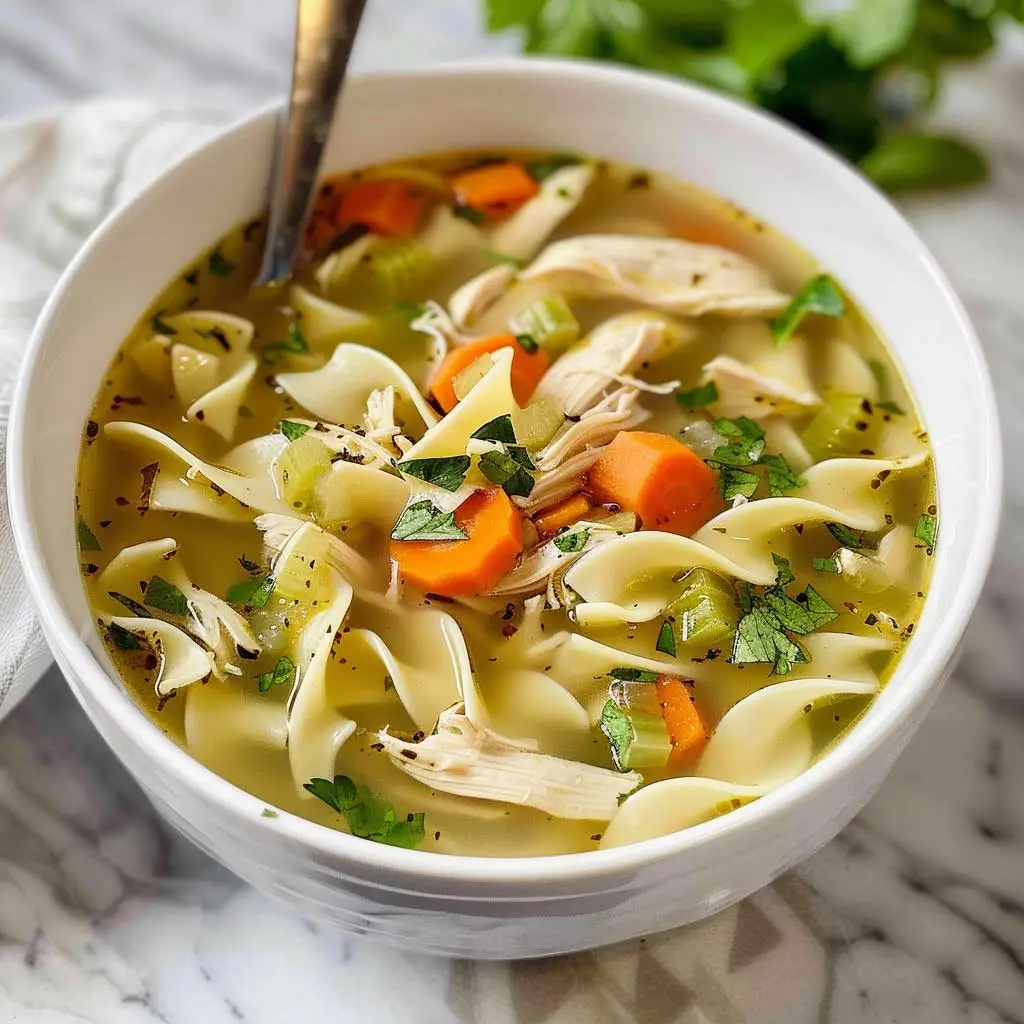 instant pot chicken noodle soup