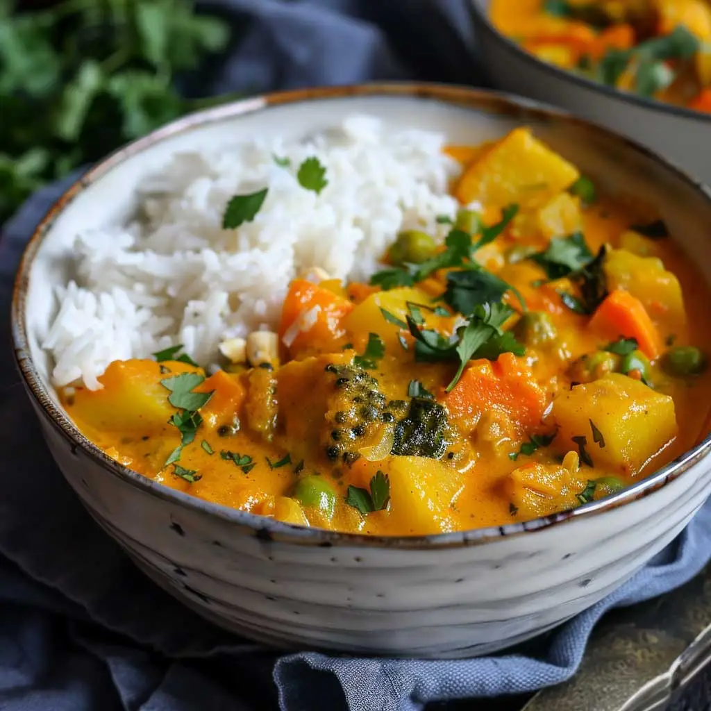 instant pot vegetable coconut curry