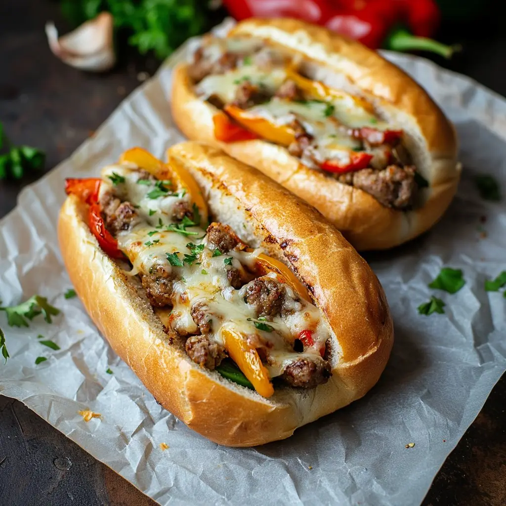 Italian Sausage and Peppers Subs