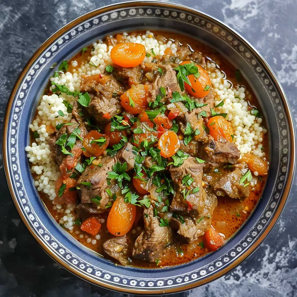 moroccan spiced lamb tagine