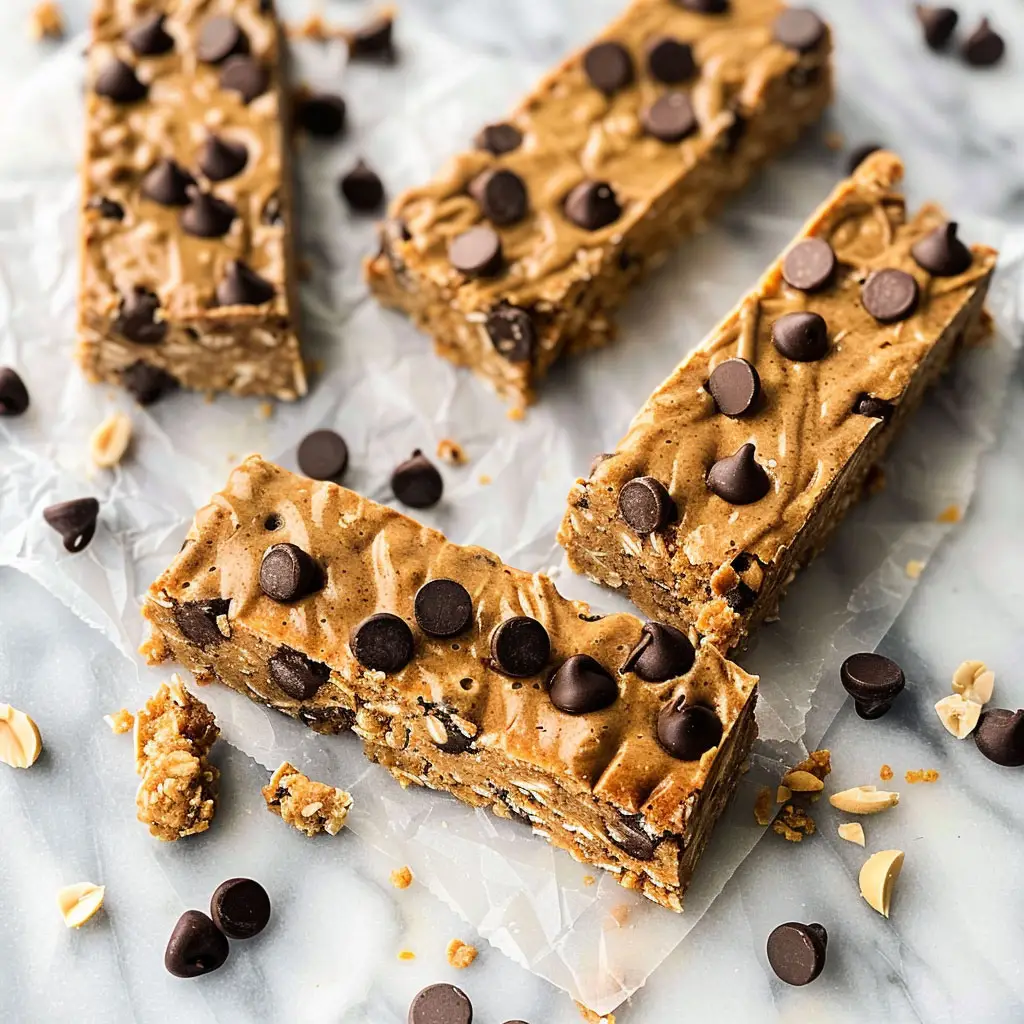 no bake peanut butter protein bars
