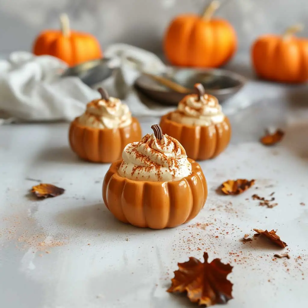Pumpkin Mousse Cups