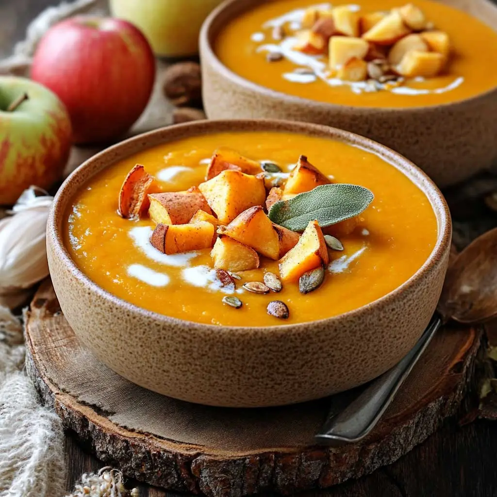 Sweet Potato & Apple Soup
